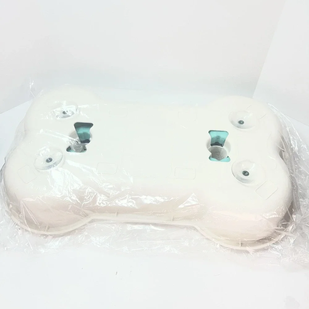 Lifeunion Slow Food Bowl Pet Large White Green NEW Interactive Puzzle Feeder